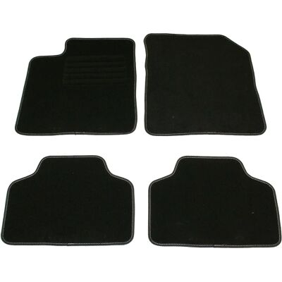 Tapis Personnalisés pour Toyota - Ensemble de 4 pièces antidérapantes - Noir - Publicité Tapis Personnalisés pour Toyota - Ensemble de 4 pièces antidérapantes - Noir - Publicité