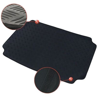 DBS - Berlingo 2 - Negro - Caucho - Trunk Mat DBS - Berlingo 2 - Negro - Caucho - Trunk Mat