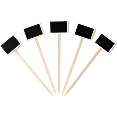 LA CORDELINE Tuinlabels - 5 Houten Slatelabels LA CORDELINE Tuinlabels - 5 Houten Slatelabels