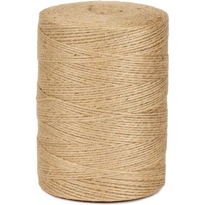 LA CORDELINE CJN34 Natuurlijke jutesnor - 2 mm, 800 m - Touw LA CORDELINE CJN34 Natuurlijke jutesnor - 2 mm, 800 m - Touw