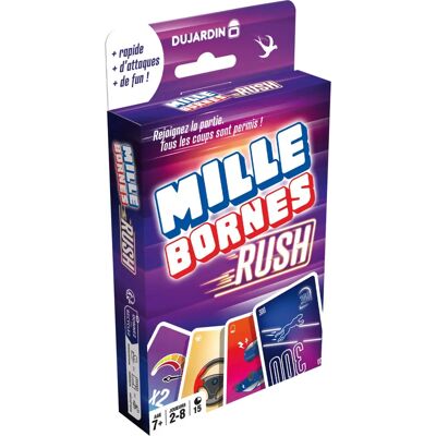 Dujardin Mille Bornes - Mehrfarbig Kartenspiel - 15 Min Familie Dujardin Mille Bornes - Mehrfarbig Kartenspiel - 15 Min Familie