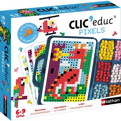 Nathan Clic'educ Mosaik-Set - Brettspiel für Kinder Nathan Clic'educ Mosaik-Set - Brettspiel für Kinder