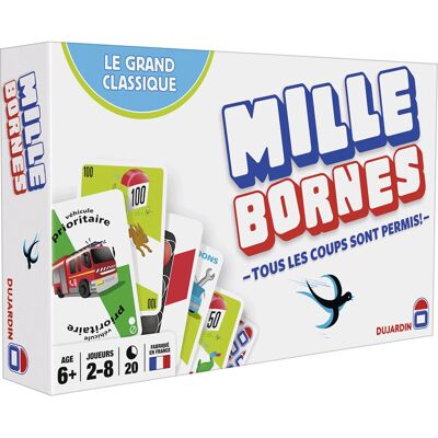 Dujardin Mille Bornes - Le Grand Classique - Jeu de société Dujardin Mille Bornes - Le Grand Classique - Jeu de société