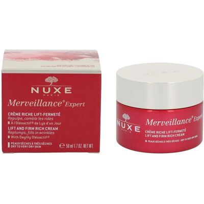 Nuxe Merveillance Expert Crème Riche Lift Et Fermeté - Crème pour peau sèche - Publicité Nuxe Merveillance Expert Crème Riche Lift Et Fermeté - Crème pour peau sèche - Publicité