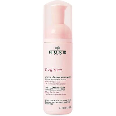 NUXE Very Rose Ελαφρύς Καθαριστικός Αφρός (150ml) NUXE Very Rose Ελαφρύς Καθαριστικός Αφρός (150ml)