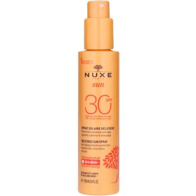 NUXE Sun Herkullinen Päivettymisöljy Kasvoille ja Kropalle Alhainen Suojakerroin SPF 30 (150 ml) NUXE Sun Herkullinen Päivettymisöljy Kasvoille ja Kropalle Alhainen Suojakerroin SPF 30 (150 ml)