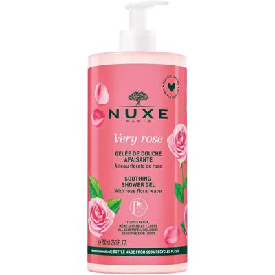 NUXE Very Rose Rauhoittava Suihkugeeli (750ml) NUXE Very Rose Rauhoittava Suihkugeeli (750ml)