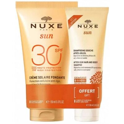 Nuxe Sun SPF30 Dúo - Leche Solar y Champú After-sun Nuxe Sun SPF30 Dúo - Leche Solar y Champú After-sun