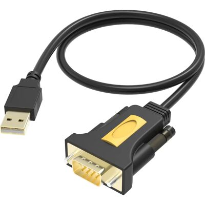Adattatore USB Vision TC-USBSER - RS-232, Nero Adattatore USB Vision TC-USBSER - RS-232, Nero