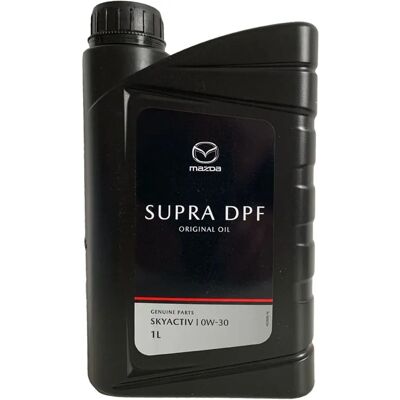 Olej silnikowy Mazda Supra DPF 0W-30 - Diesel, Filtr cząstek stałych, 1L Olej silnikowy Mazda Supra DPF 0W-30 - Diesel, Filtr cząstek stałych, 1L