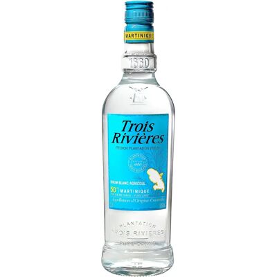 Trois Rivieres Blanc Rum - Agricole, 50% - 70cl Trois Rivieres Blanc Rum - Agricole, 50% - 70cl