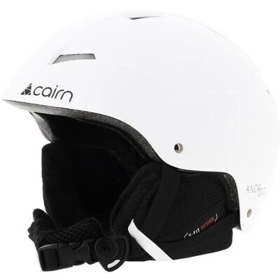 Cairn Android Ski & Snowboarding Helm - Weiß - Stoßfest Cairn Android Ski & Snowboarding Helm - Weiß - Stoßfest