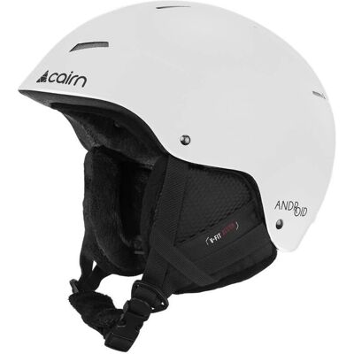 Cairn Android Weiß Schneehut mit Impact-Resistenz Cairn Android Weiß Schneehut mit Impact-Resistenz