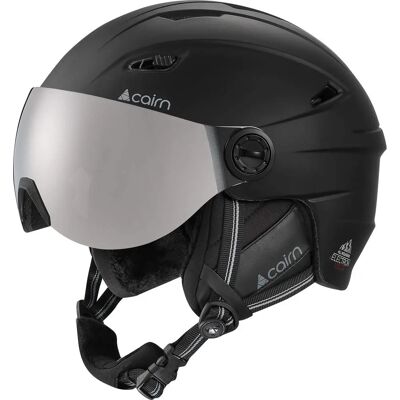 Cairn Electron Visor - Casco Invernale - Nero - Taglia Unica Cairn Electron Visor - Casco Invernale - Nero - Taglia Unica