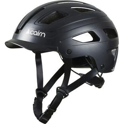 Kask rowerowy Cairn Clarke - Czarny - 55-58cm Kask rowerowy Cairn Clarke - Czarny - 55-58cm
