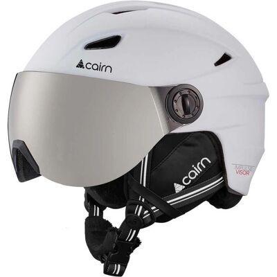 Casco Cairn Impulse Bianco con Visiera - Casco da Sci Casco Cairn Impulse Bianco con Visiera - Casco da Sci
