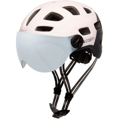 Cairn Quartz Visor Fahrradhelm - L - Rosa/Grau Cairn Quartz Visor Fahrradhelm - L - Rosa/Grau