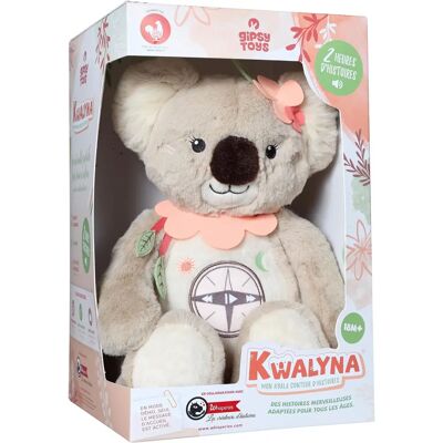 Gipsy Koala - Interaktywny pluszowy miś - Francuski - 35cm Gipsy Koala - Interaktywny pluszowy miś - Francuski - 35cm