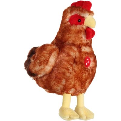 Gipsy Toys - Poule Sonore Rousse - 22 Cm Orange - Jouet - Publicité Gipsy Toys - Poule Sonore Rousse - 22 Cm Orange - Jouet - Publicité
