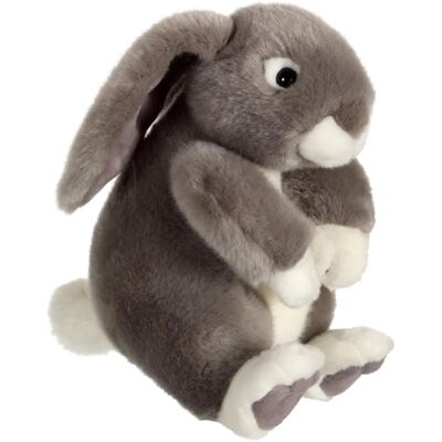 Gipsy 070362 - Sitzendes Hasen Plüschtier - 22cm - Grau Gipsy 070362 - Sitzendes Hasen Plüschtier - 22cm - Grau
