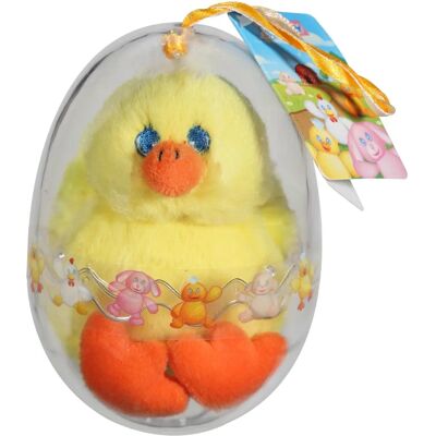 Gipsy Toys Œuf Poussin en Peluche Jaune - Décor de Pâques - 12cm - Publicité Gipsy Toys Œuf Poussin en Peluche Jaune - Décor de Pâques - 12cm - Publicité
