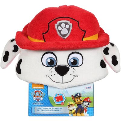 Gipsy Toys Marcus Paw Patrol Plaid à Capuche - Plaid Gipsy Toys Marcus Paw Patrol Plaid à Capuche - Plaid