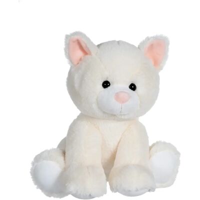 GIPSY - Los amigos floppy peluche de 30cm - Blanco y rosa GIPSY - Los amigos floppy peluche de 30cm - Blanco y rosa
