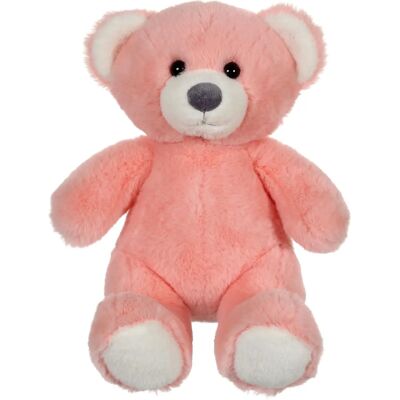 Gipsy Toys - Modèle : 24 cm - Rose et Blanc - Ours en Peluche - Publicité Gipsy Toys - Modèle : 24 cm - Rose et Blanc - Ours en Peluche - Publicité