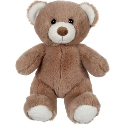 Gipsy Toys Ours Trendy 24cm - Taupe Marron Peluche - Publicité Gipsy Toys Ours Trendy 24cm - Taupe Marron Peluche - Publicité