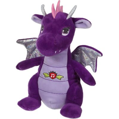 GIPSY TOYS - Dragon Sonore - 17cm - Violet - Jouet GIPSY TOYS - Dragon Sonore - 17cm - Violet - Jouet