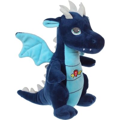 Gipsy Toys - Dragon Sonore Bleu 17 cm - Peluche Gipsy Toys - Dragon Sonore Bleu 17 cm - Peluche