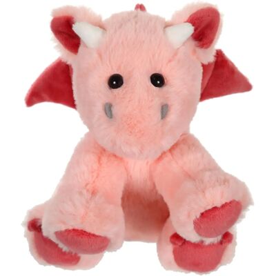 Gipsy Toys - Piccolo Drago in Peluche - 16 cm - Rosa Pescato - Regalo neonato Gipsy Toys - Piccolo Drago in Peluche - 16 cm - Rosa Pescato - Regalo neonato