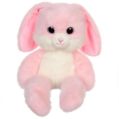 GIPSY TOYS Lapin en peluche Rose - 48 cm GIPSY TOYS Lapin en peluche Rose - 48 cm
