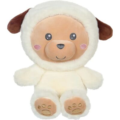 Beżowa pluszowa zabawka z kapturem Gipsy Toys - Zwierzę Beżowa pluszowa zabawka z kapturem Gipsy Toys - Zwierzę