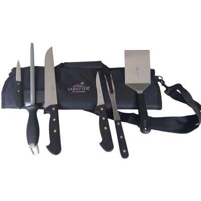 Lion Sabatier - Kit Barbecue/Plancha 6 pièces - Publicité Lion Sabatier - Kit Barbecue/Plancha 6 pièces - Publicité