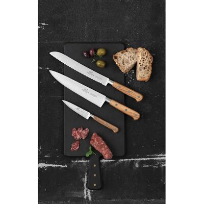 Sabatier Ideal Provencao Olive Wood Handle Chef's Knife - Chef's Knife Sabatier Ideal Provencao Olive Wood Handle Chef's Knife - Chef's Knife