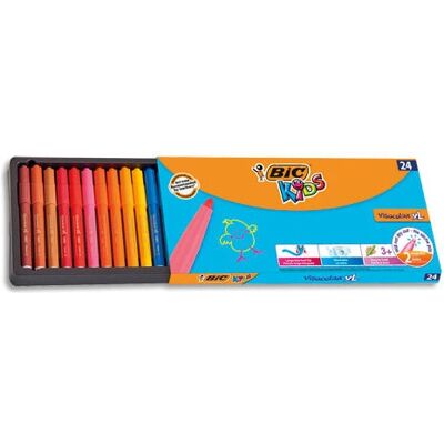 BIC 8290053 Pióro fluo - Kolory mieszane - 24 szt. BIC 8290053 Pióro fluo - Kolory mieszane - 24 szt.