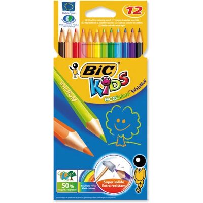 BIC Kids Evolution Bunt Buntfarbige Buntstifte BIC Kids Evolution Bunt Buntfarbige Buntstifte