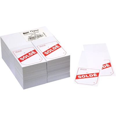 Agipa 64010 White Red Price Labels - Price Labels Agipa 64010 White Red Price Labels - Price Labels