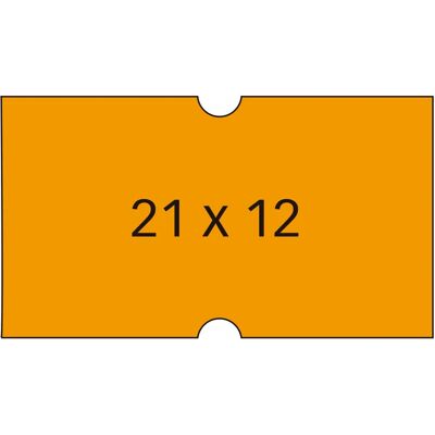 Étiquettes d'imprimante Apli 100912 - Orange, 21x12mm - Pack de 6 - Publicité Étiquettes d'imprimante Apli 100912 - Orange, 21x12mm - Pack de 6 - Publicité