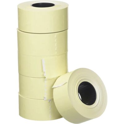 Étiquettes de prix blanches Apli - 26x16mm - Pack de 6 - Publicité Étiquettes de prix blanches Apli - 26x16mm - Pack de 6 - Publicité