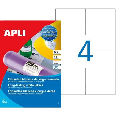 Apli Ultra Haltbare Lasermarkierungen - Etiketten Apli Ultra Haltbare Lasermarkierungen - Etiketten