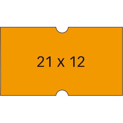 Étiquettes Naranja Apli - Pack de 6 Rouleaux 1000 Étiquettes 21x12mm - Publicité Étiquettes Naranja Apli - Pack de 6 Rouleaux 1000 Étiquettes 21x12mm - Publicité