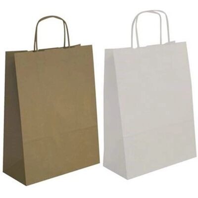 Agipa Kraft Paper Bags - 50 pcs, 18x8x21 cm - Packaging Material Agipa Kraft Paper Bags - 50 pcs, 18x8x21 cm - Packaging Material