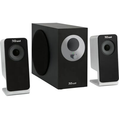 Ensemble d'enceintes Trust SoundForce 2.1 - 14W - Noir - Équipement audio Ensemble d'enceintes Trust SoundForce 2.1 - 14W - Noir - Équipement audio
