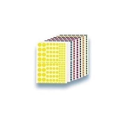 Agipa 1040 zelfklevende labels - Meerkleurig - 10 vellen Agipa 1040 zelfklevende labels - Meerkleurig - 10 vellen