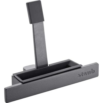 Soporte para tapas de hierro fundido Staub - 20 x 33 cm - Protege la superficie Soporte para tapas de hierro fundido Staub - 20 x 33 cm - Protege la superficie