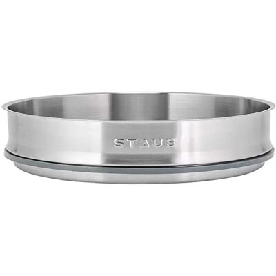 Staub Rustfritt Stålkokekurv - 26cm - Damp, Steking & Gryterett Staub Rustfritt Stålkokekurv - 26cm - Damp, Steking & Gryterett