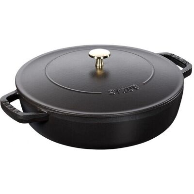 Staub 40511-472 Stekepanne - Støpejern - Svart Staub 40511-472 Stekepanne - Støpejern - Svart