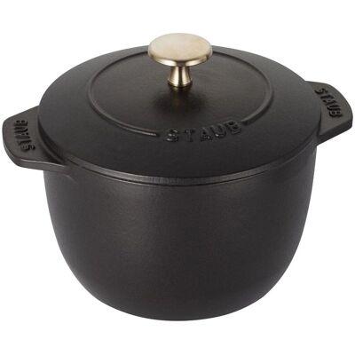 Staub 16cm Schwarze Reiskochtopf - Reiskochtopf Staub 16cm Schwarze Reiskochtopf - Reiskochtopf